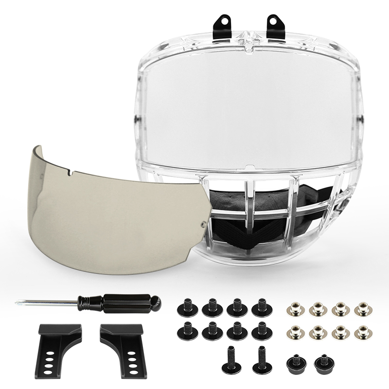 Viduje nuo rasojimo, išorėje - nuo įbrėžimų dangos Junior Ice Hockey Cage XS pakaitinis rinkinys